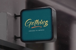 Gaslight Skyline - Modern Brush Font Product Image 13