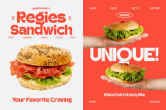 Gatega - Modern Inktrap Sans Serif Font Family Product Image 7
