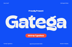 Gatega - Modern Inktrap Sans Family Product Image 16