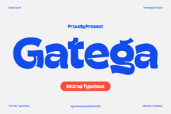 Gatega - Modern Inktrap Sans Family Product Image 1