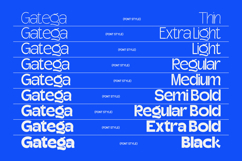 Gatega - Modern Inktrap Sans Family Product Image 11