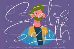Gates Smith - Stylish Handwritten Font Product Image 1