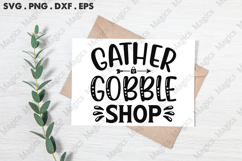 Gather Gobble Shop SVG, Black Friday SVG, Shopping Svg Product Image 3