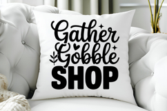 Gather Gobble Shop SVG, Black Friday SVG, Black Friday Shirt Product Image 5