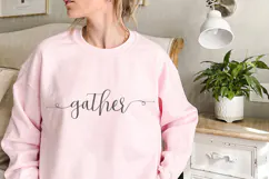 Gather Sign Svg, Autumn Door Sign Svg Product Image 2