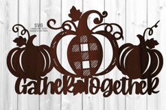 Fall Pumpkin Sign SVG Bundle Laser Cut Files |Welcome Sign Product Image 4