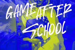 Gatimo Fams Brush Display Font Product Image 5