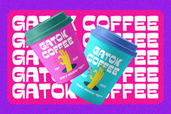 Gatok - Playful Display Typeface Product Image 8