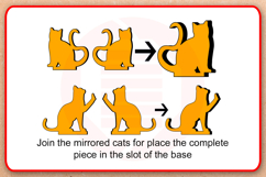 Laser cut SVG files Cat Cell phone stand holder template Product Image 4