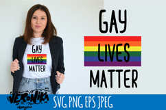 Gay lives matter SVG cut file Product Image 4