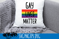 Gay lives matter SVG cut file Product Image 3