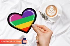 Gay Pride Sticker , Rainbow Sticker, Pride Flag Sticker Product Image 1