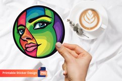 Gay Pride Sticker , Rainbow Sticker, Pride Flag Sticker Product Image 1