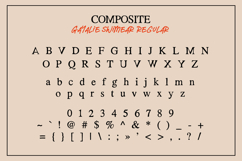 Gayalie Swimwear - Serif and Script Font Duo Typeface Product Image 9