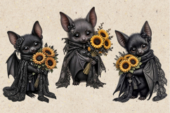 Gothic Bat. Sublimation design PNG Product Image 2