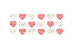 Bundle 6 Valentine Libbey Can Glass Wrap SVG Product Image 7