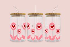 Bundle 6 Valentine Libbey Can Glass Wrap SVG Product Image 10