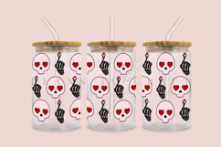 Bundle 6 Valentine Libbey Can Glass Wrap SVG Product Image 12