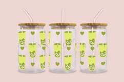 Bundle 6 Matcha Lover Libbey Glass Can Wrap SVG 16oz 20oz Product Image 2