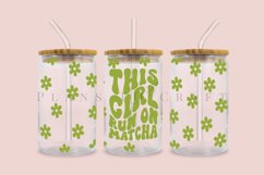 Bundle 6 Matcha Lover Libbey Glass Can Wrap SVG 16oz 20oz Product Image 12