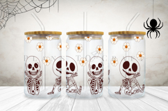 Bundle 6 Halloween Libbey Glass Can Wrap SVG Product Image 5