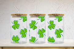 Bundle 6 St Patricks Day Libbey Glass Can Wrap SVG 16oz 20oz Product Image 4