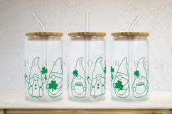 Bundle 6 St Patricks Day Libbey Glass Can Wrap SVG 16oz 20oz Product Image 5