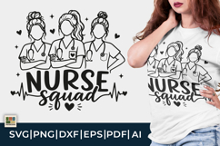 Nurse Squad SVG Product Image 1