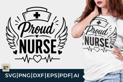 Proud Nurse SVG Product Image 1