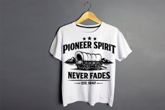 Pioneer Spirit Never Fades SVG Product Image 2