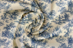 Blue Countryside Toile de Jouy Seamless Pattern Product Image 3