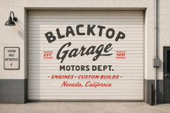 Gearline Motors Display Font Product Image 5