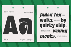 Gebrie Monika - Modern Display Sans Typeface Product Image 5