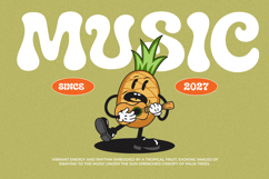 Gediol Paund Groovy Retro Font Product Image 2