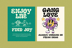Gediol Paund Groovy Retro Font Product Image 3