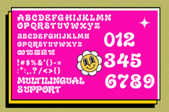 Gediol Paund Groovy Retro Font Product Image 6
