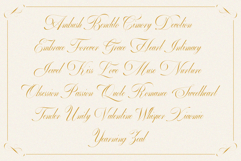 GEFUHATPIN - Elegant Script Calligraphy Font Product Image 12