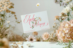 GEFUHATPIN - Elegant Script Calligraphy Font Product Image 3