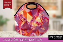 Gem Lunch Bag - Crystal Lunch Bug PNG Sublimation Product Image 1