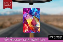 Gem Air Freshener PNG - Crystal PNG Sublimation Product Image 1