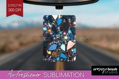 Gem Air Freshener PNG - Crystal PNG Sublimation Product Image 1