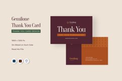 Gemilone - Thank You Card Product Image 1