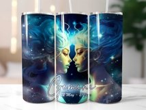 Zodiac Signs Skinny Tumbler Wrap Sublimation Bundle Product Image 14