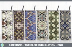 Bundle of six Gemstone sublimation tumbler designs