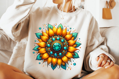 Sunflower PNG, Sunflowers Clipart, Flower PNG, Floral PNG Product Image 3