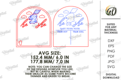 Gender Reveal Game Sign Lasercut. Gender Party SVG Product Image 2