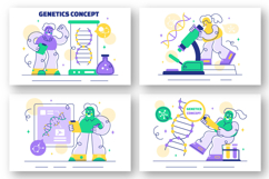 10 Genetic Research Illustration Product Image 2