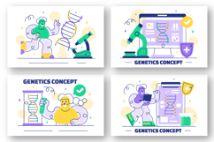 10 Genetic Research Illustration Product Image 3