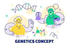 10 Genetic Research Illustration Product Image 4