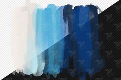 Gentle Beach Brush Strokes Clipart Product Image 2